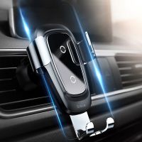 Car Wireless Charger Gravity Car Phone Holder Auto Phone Support 10W Fast Charging For iPhone 11 Samsung S20 plus Xiaomi