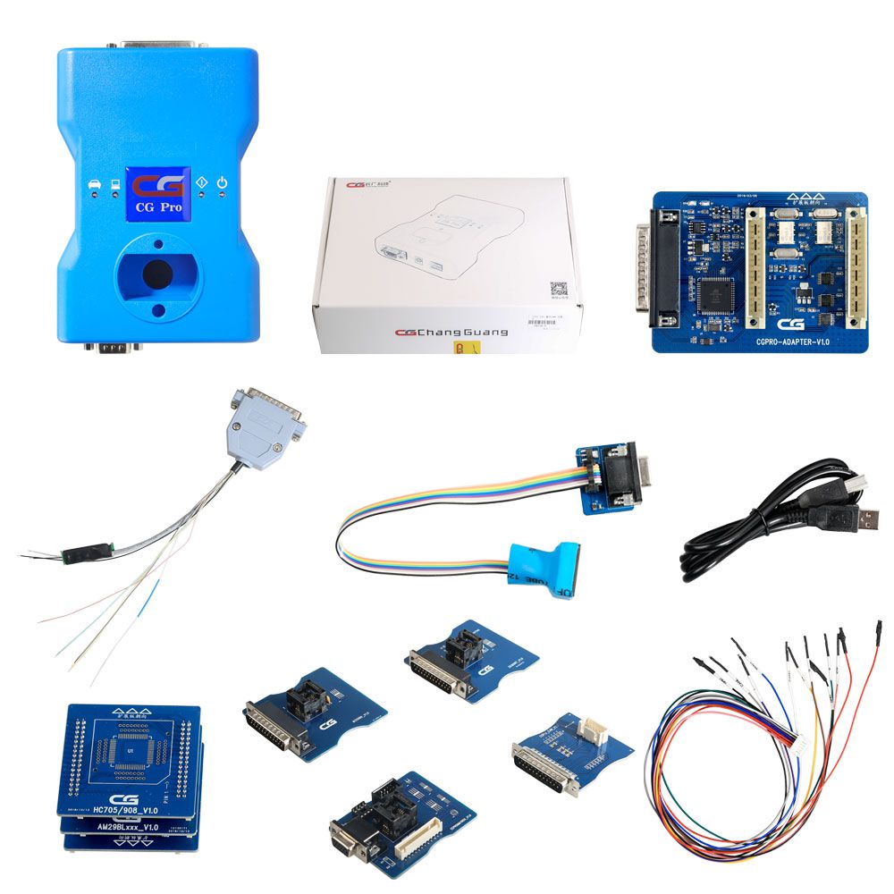 V2.3.0.0 CG Pro 9S12 Programmer Full Version with All Adapters Support 35160WT/ 35080/ 35128