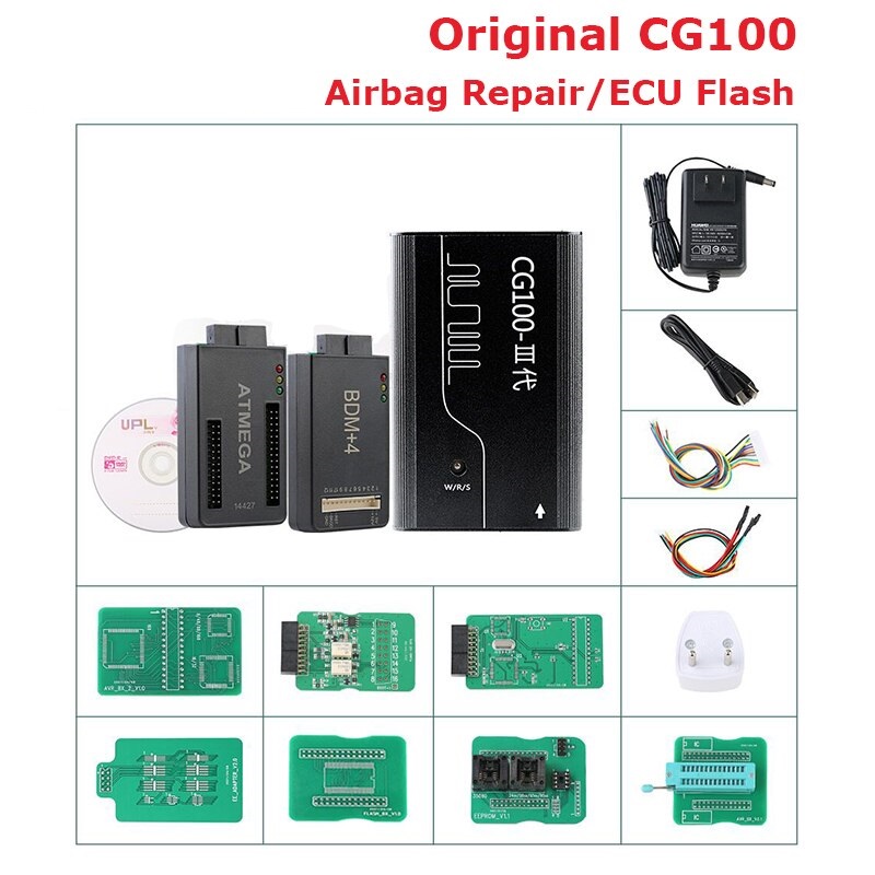 CG100 PROG III Full Version Airbag Restore Devices including All Function of Renesas SRS and Infineon XC236x FLASH