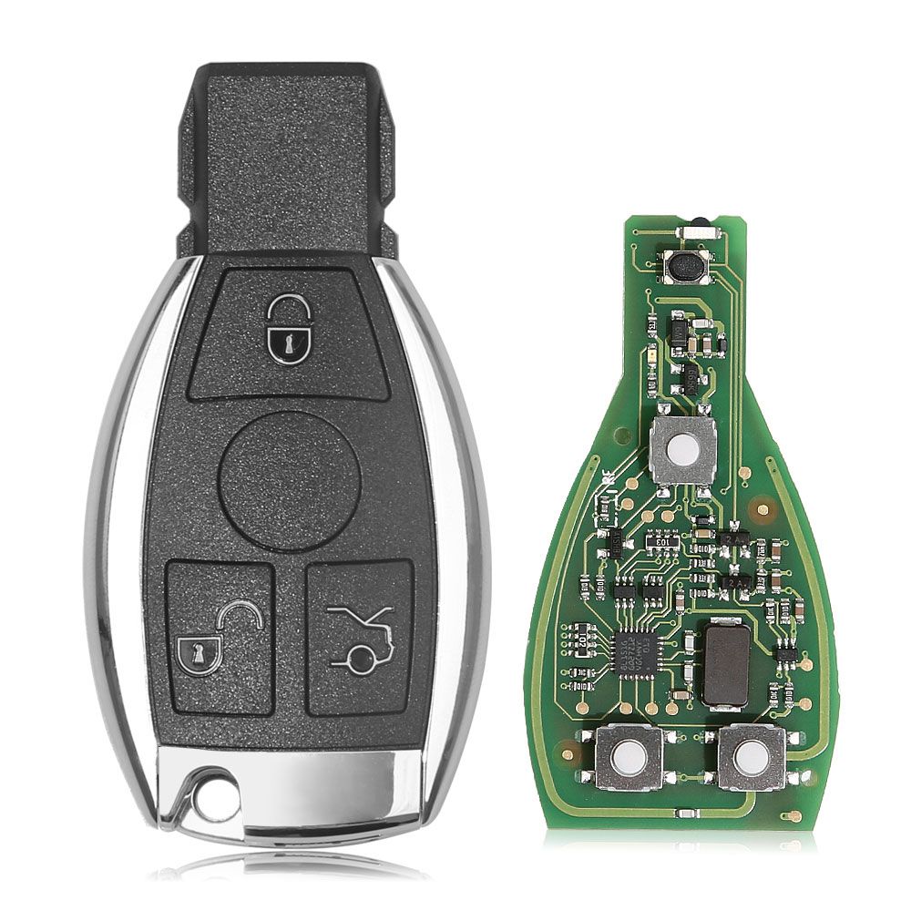 Original CGDI MB Be Key with Smart Key Shell 3 Button for Mercedes Benz till FBS3 Well Assembled Ready to Use