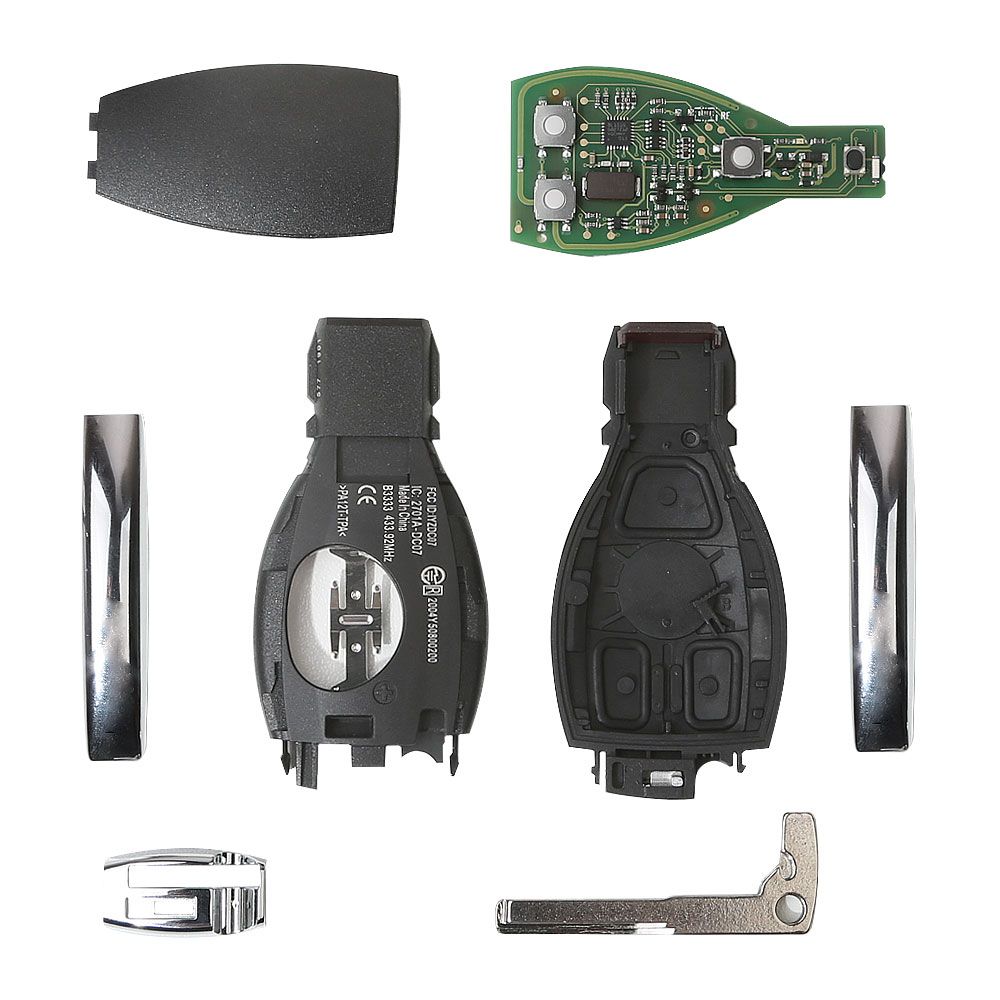 Original CGDI MB Be Key with Smart Key Shell 3 Button for Mercedes Benz till FBS3 Well Assembled Ready to Use