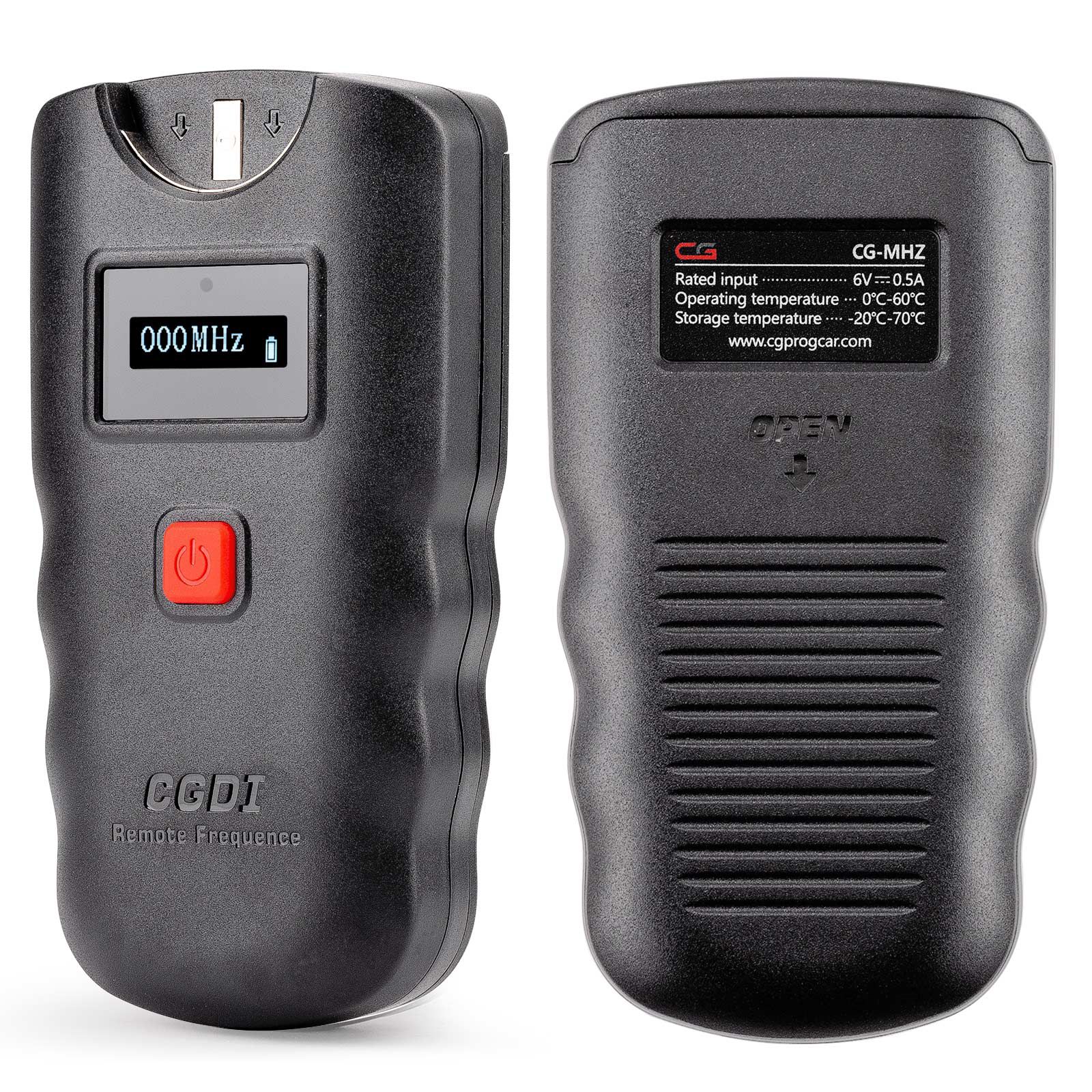 2025 CGDI MHz Frequency Test Device 315MHz/ 433MHz/ 868MHz/ 902MHz Support Button Battery Voltage Detection LR/AGSR/CR/Zinc Air and LiR