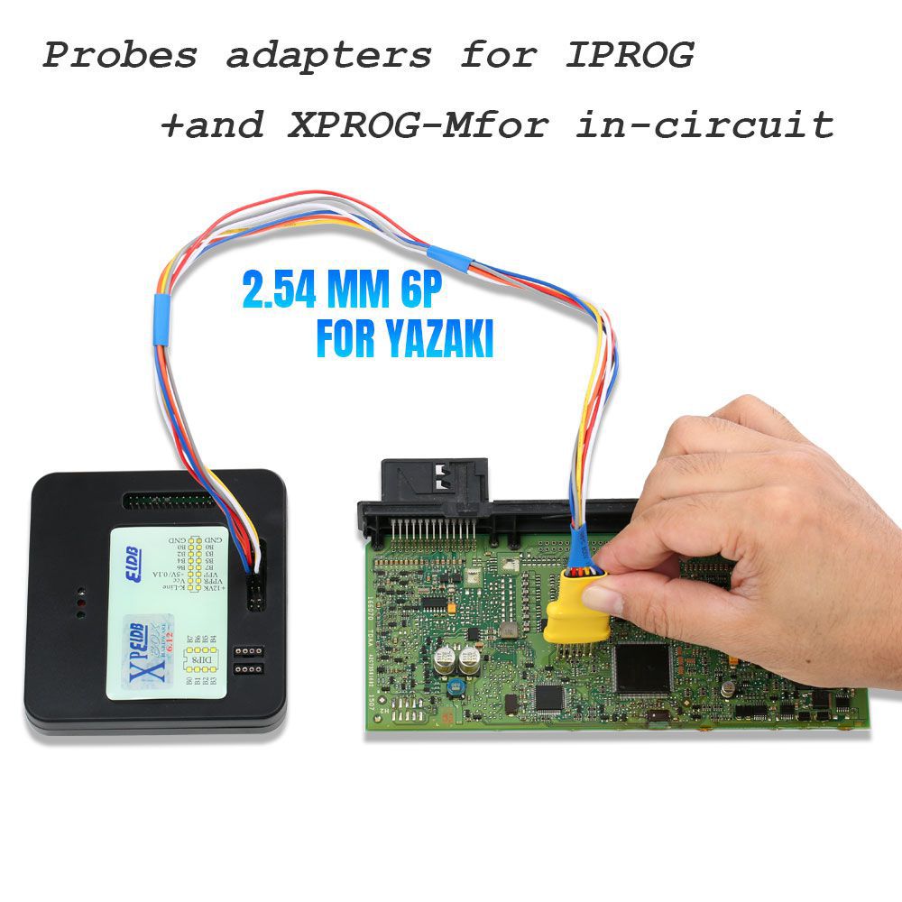 Cheap Probes Adapter for IPROG+ for in-circuit ECU Work with Iprog+ Programmer and Xprog