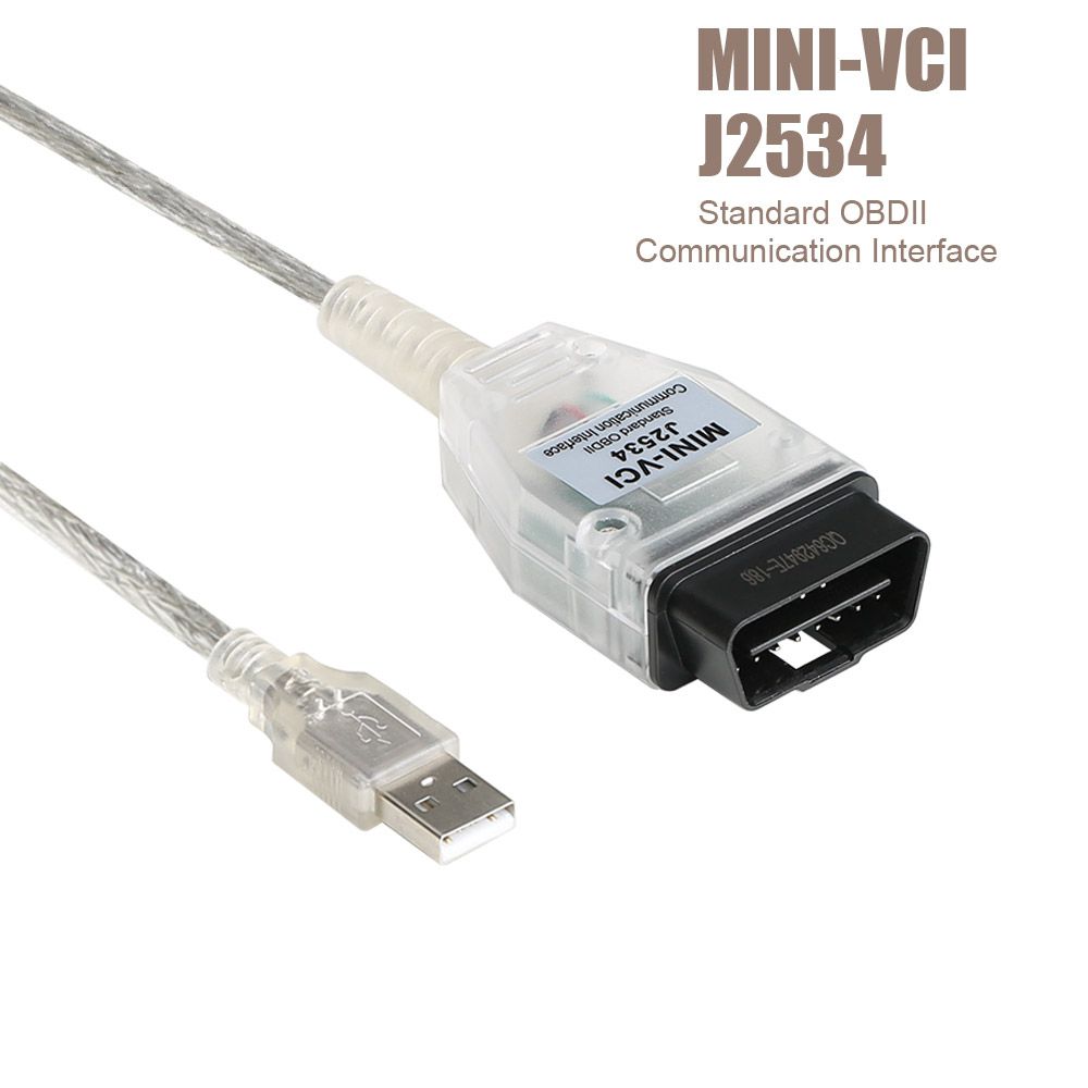 MINI VCI for Toyota V16.20.023 Single Cable Support Toyota and Lexus TIS OEM Diagnostic Software