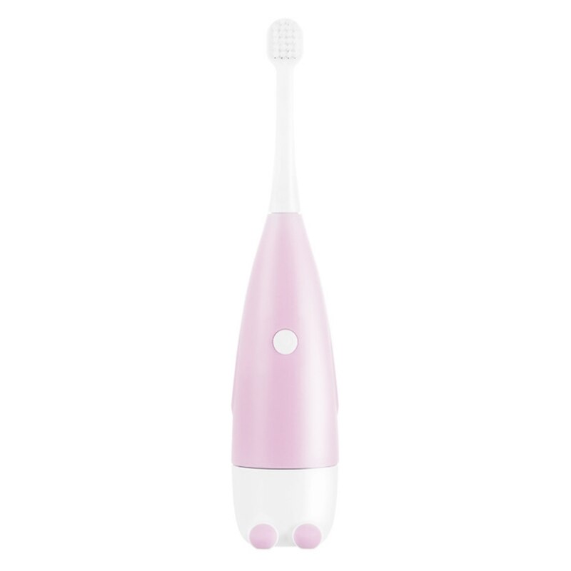 Children's Electric Sonic Toothbrush with Battery, Fully Waterproof, with Soft Replacement Head