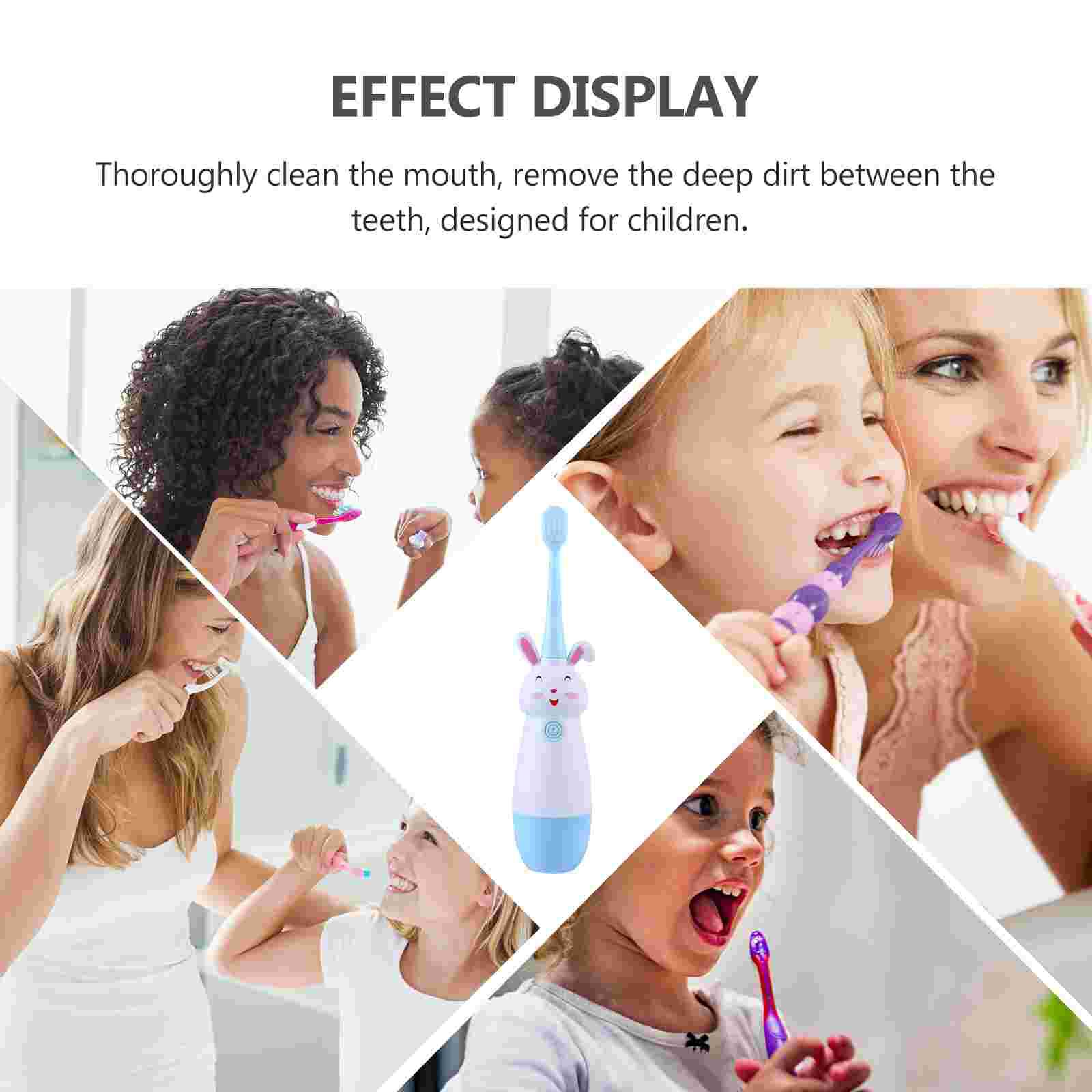 Cartoon Sonic Vibrates Children's Electric Toothbrushes Kids Toothbrush