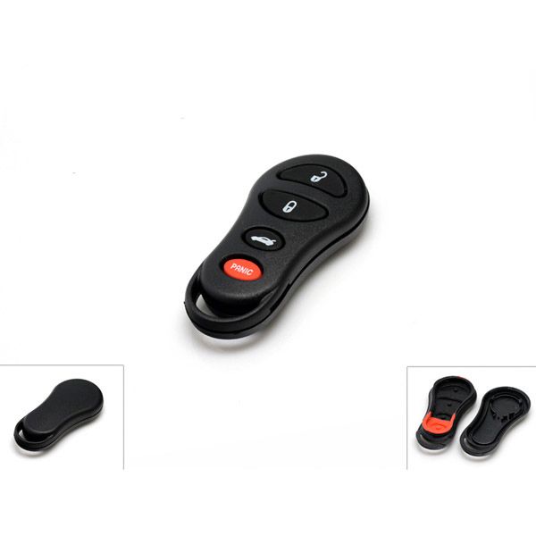 Remote Shell 4 Button for Chrysler 5pcs/lot