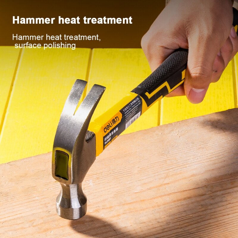 Claw Hammer Woodworking Nail Hammer Portable Tools Non-slip Electrical Plumbing Repair Hand Tool Instruments