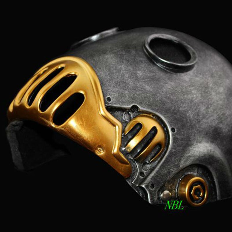 Horror The Clockwork Man Masks Halloween Hellboy Movie Masquerade Kroenen Full Face Helmet Resin Mask Adult Size Cosplay Prop