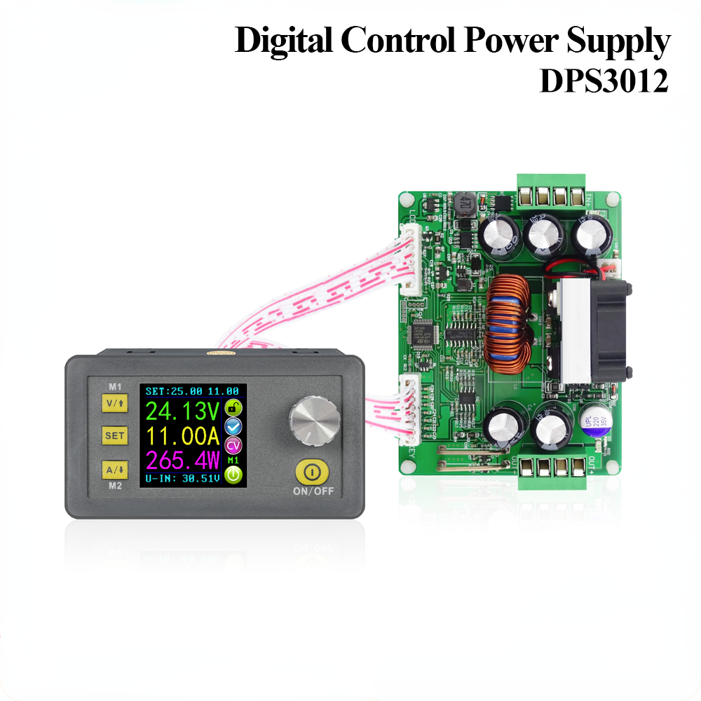 DPS3012 Constant Voltage current Step-down Programmable Power Supply module buck Voltage converter LCD voltmeter 32V 12A