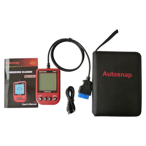 CR801 OBDII/EOBD Code Reader Red