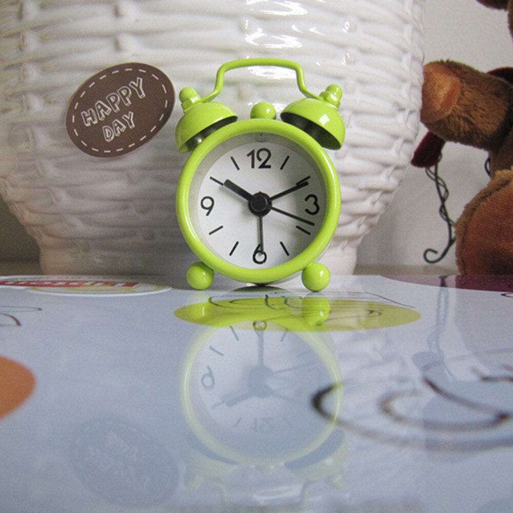 Creative Alarm Clock Cute Mini Metal Small Alarm Clock Electronic Loud Alarm Clock Despertador Reloj Despertador Wekker