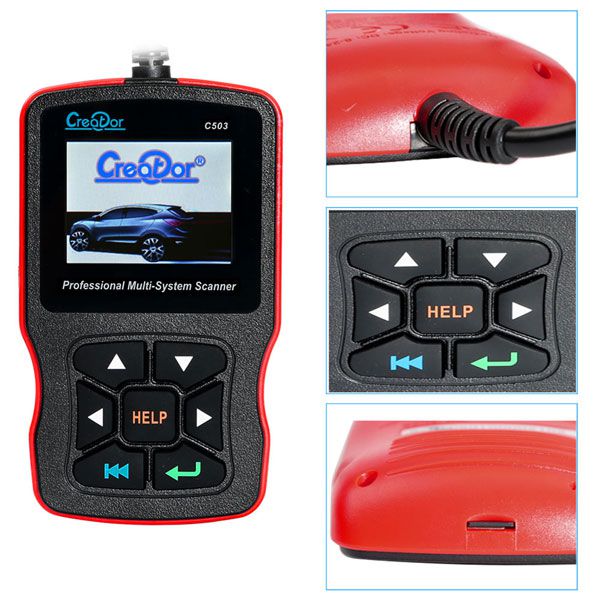 Newest Creator C503 Vw + OBD Multi-System Scanner