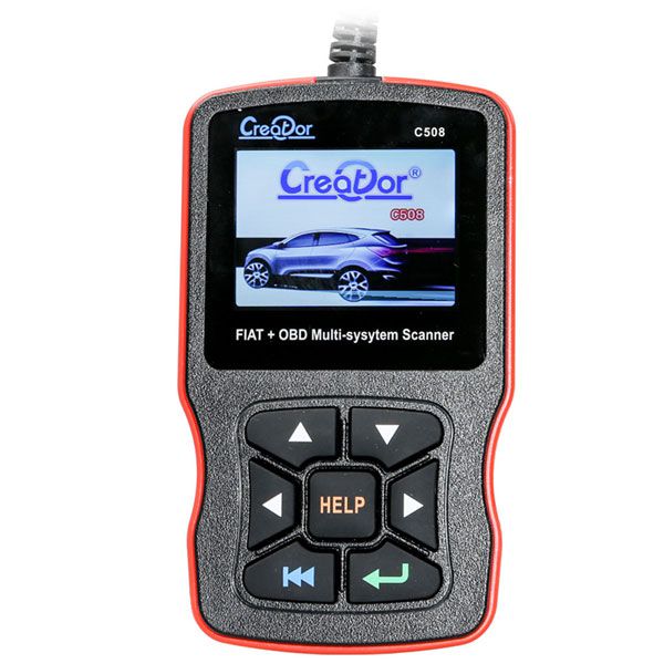 Creator C508 OBDII/EOBD Multi-System Scanner for FIAT,Alfa,Abrath,Lancia Airbag,ABS Scan Tool