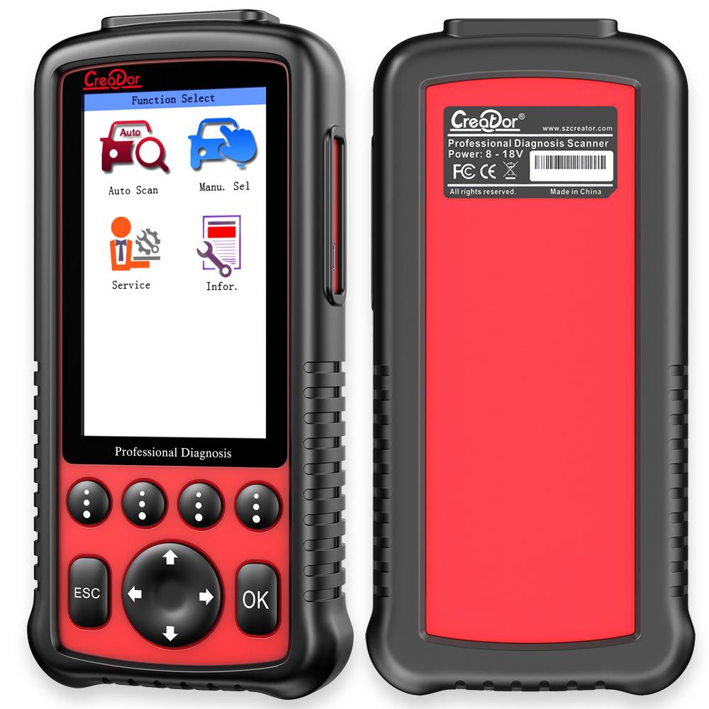 Creator C600 Professional Multi-System Scanner Car Diagnostic Tool Auto Diagnostic Scanner Code Reader