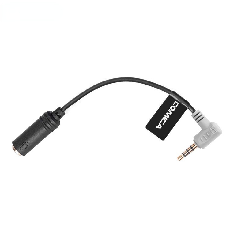 CVM-SPX TRS(Female) to TRRS(Male)  Audio Adapter Cable for iPhone Samsung HTC Smartphones