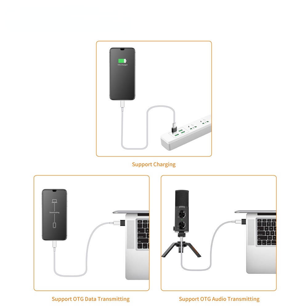 CVM-USBC-A OTG USB-C to USB-A Adapter,Type-C Female to USB Male adapter