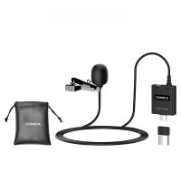 CVM-V01.USB Mini Smartphone Microphone Clip on Computer Mic for Zoom Meeting Video Youtube Podcast Live Streaming
