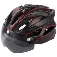 Cycling Helmet with Goggles Men Women Ultralight MTB Helmet Bike Mountain Road Cycling Safety Ridding Specialiced Bicycle Helmet