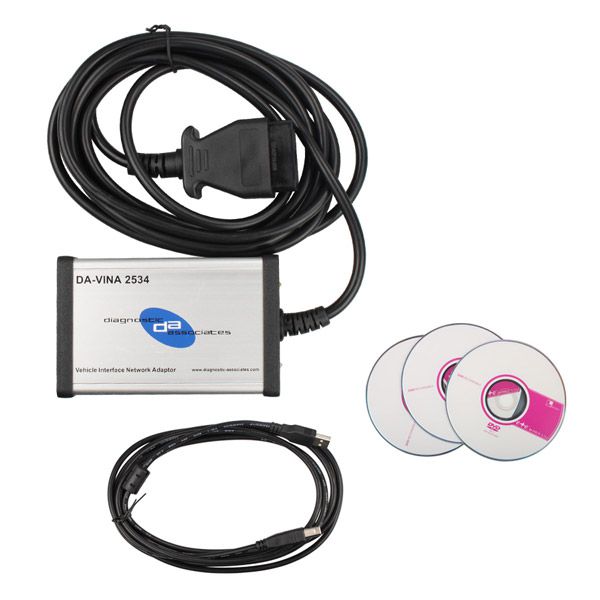 V145 DA-VINA 2534 Approved SAE J2534 Pass-Thru Interface for Jaguar and LandRover