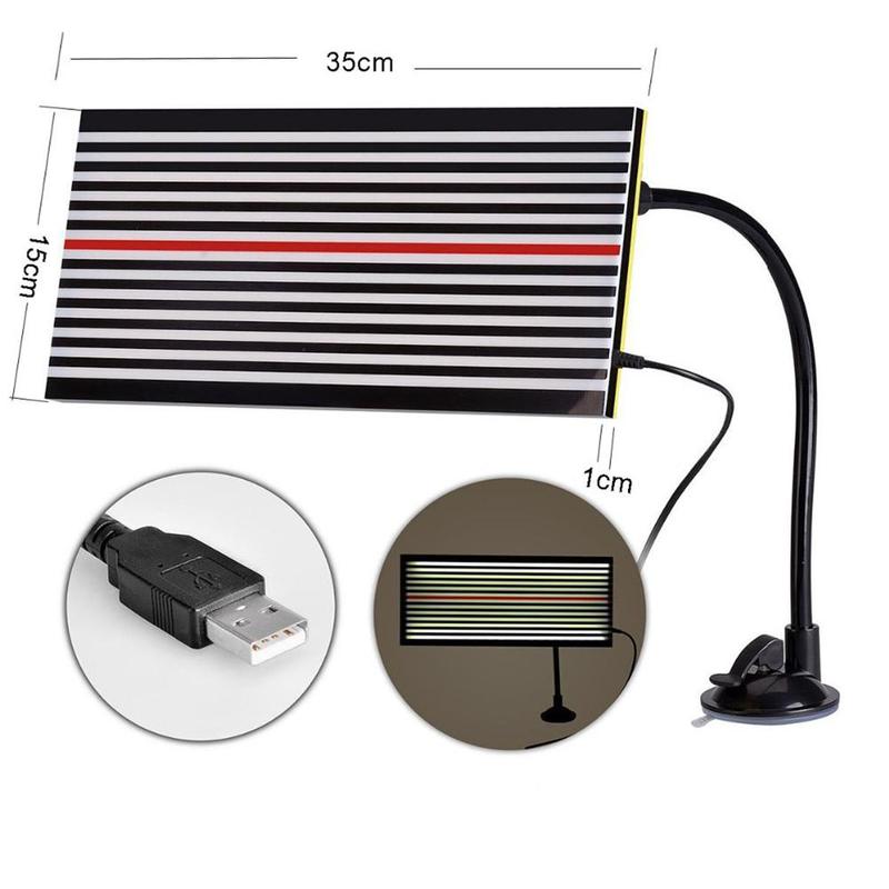 Dent Repair Tools LED Line Board 2 Sides Light Dent Wire Board Dent Reflector Body Paintless Removal Lamp For Auto