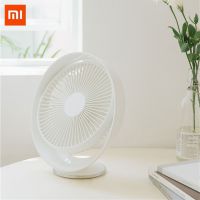 Desktop Fan Air Circulation Rechargeable Electric Fan Natural Wind USB Rechargeable 12 inches Angle Adjustable