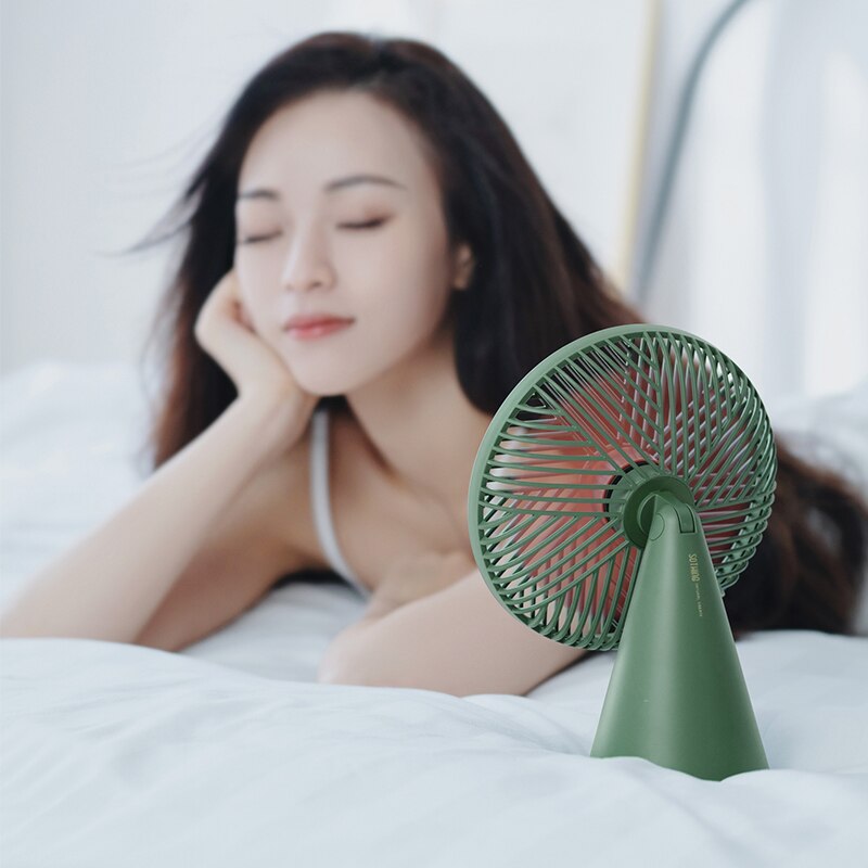 Desktop Fan Rainforest Version Mini Fan Rechargeable Handheld Removable Super Wind Silent Fan Cooler For Home