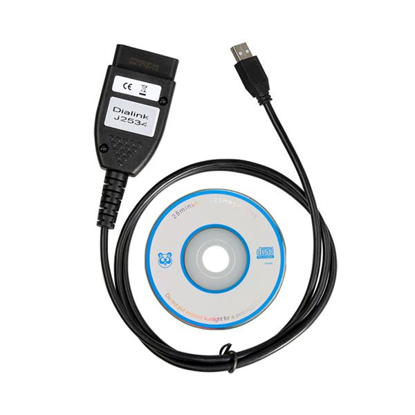 DiaLink J2534  Smsdiag3 OBDII Diagnostic Interface = K-line + ELM327 + D-CAN Cable