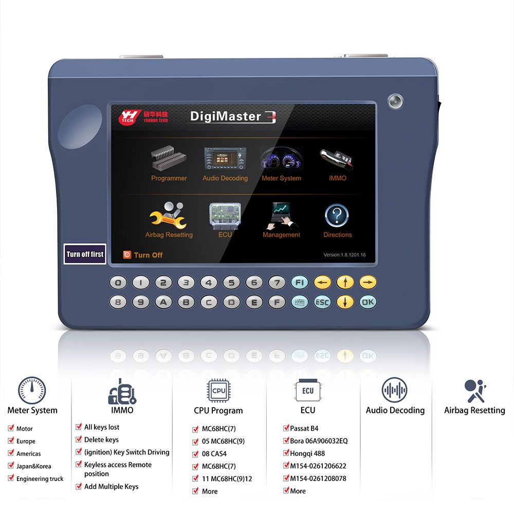 Original Yanhua Digimaster 3 Cluster Calibration Master No Token Limitation  with High Quality