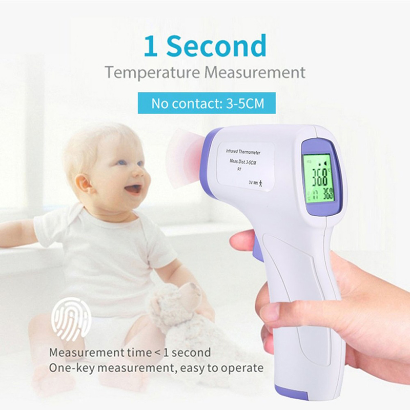 Front Thermometer Digital Baby Adult Non-contact Laser Body Temperature Gun Household Ear Thermometer Medical Infrared Fever