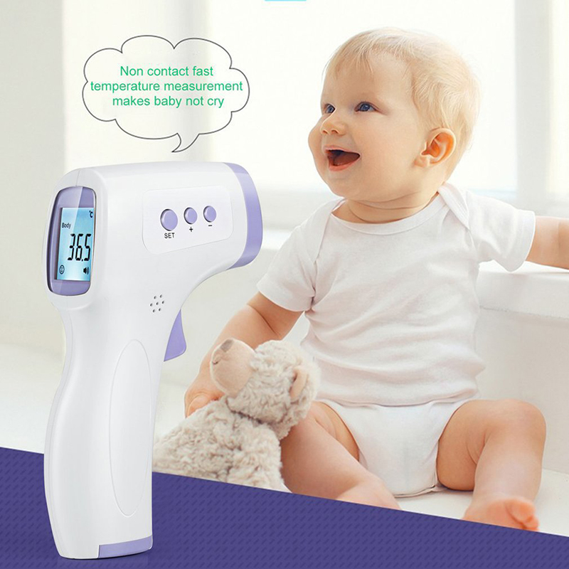 Front Thermometer Digital Baby Adult Non-contact Laser Body Temperature Gun Household Ear Thermometer Medical Infrared Fever