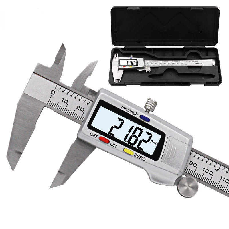 Measuring Tool Stainless Steel Digital Vernier Caliper 6 "150mm Messschieber paquimetro measuring instrument Digital Vernier Calipers