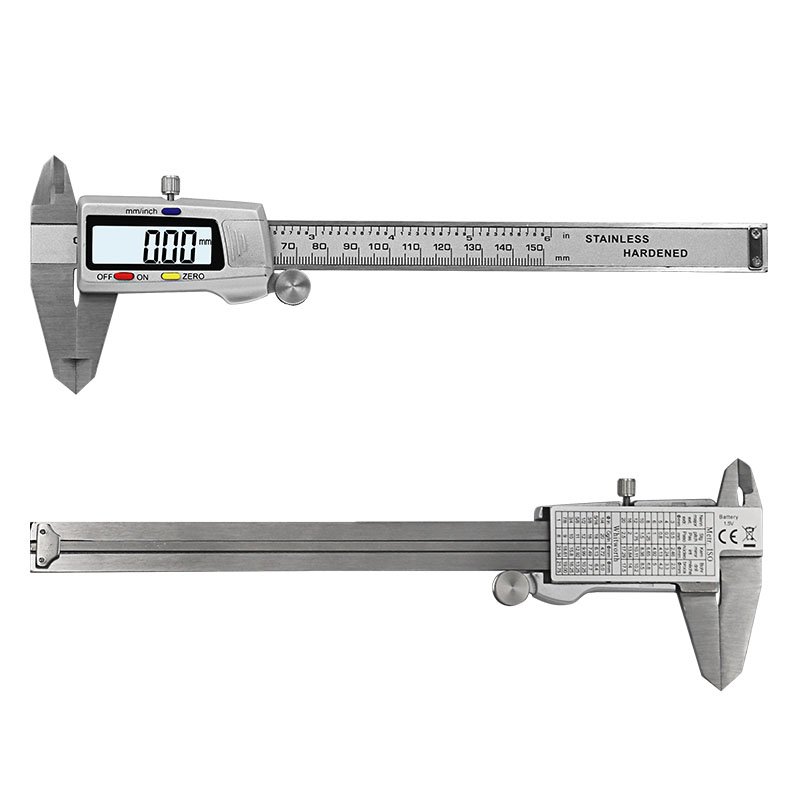 Measuring Tool Stainless Steel Digital Vernier Caliper 6 "150mm Messschieber paquimetro measuring instrument Digital Vernier Calipers