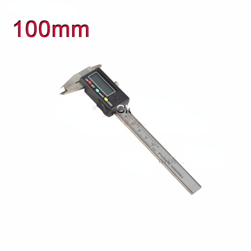 Mini Pocket Stainless Steel Digital Caliper 50mm 70mm 100mm Electronic Vernier Caliper Slider Caliper Gem Thickness Gauge