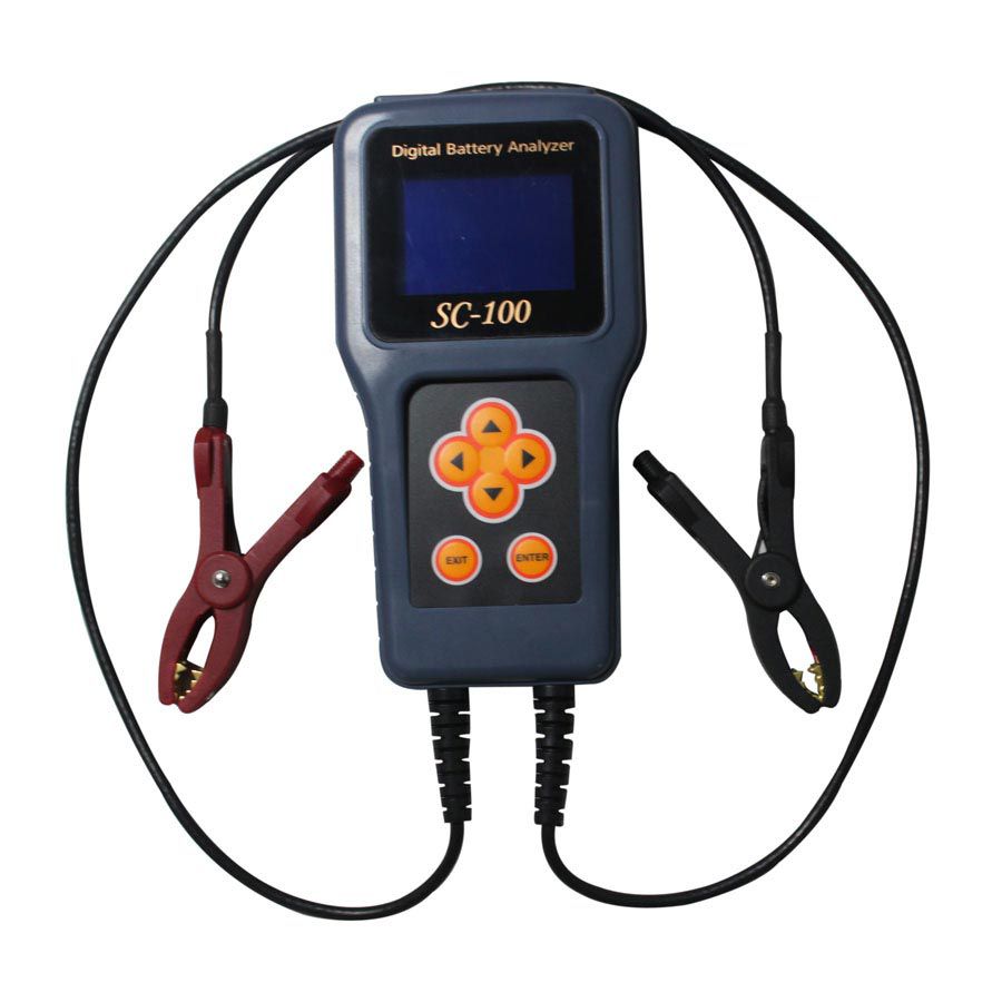 SC-100 Digital Car Battery Analyzer Tool