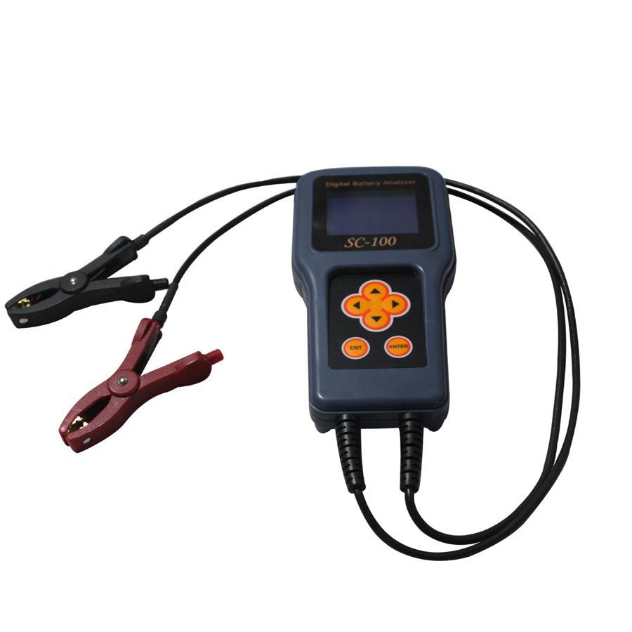 SC-100 Digital Car Battery Analyzer Tool