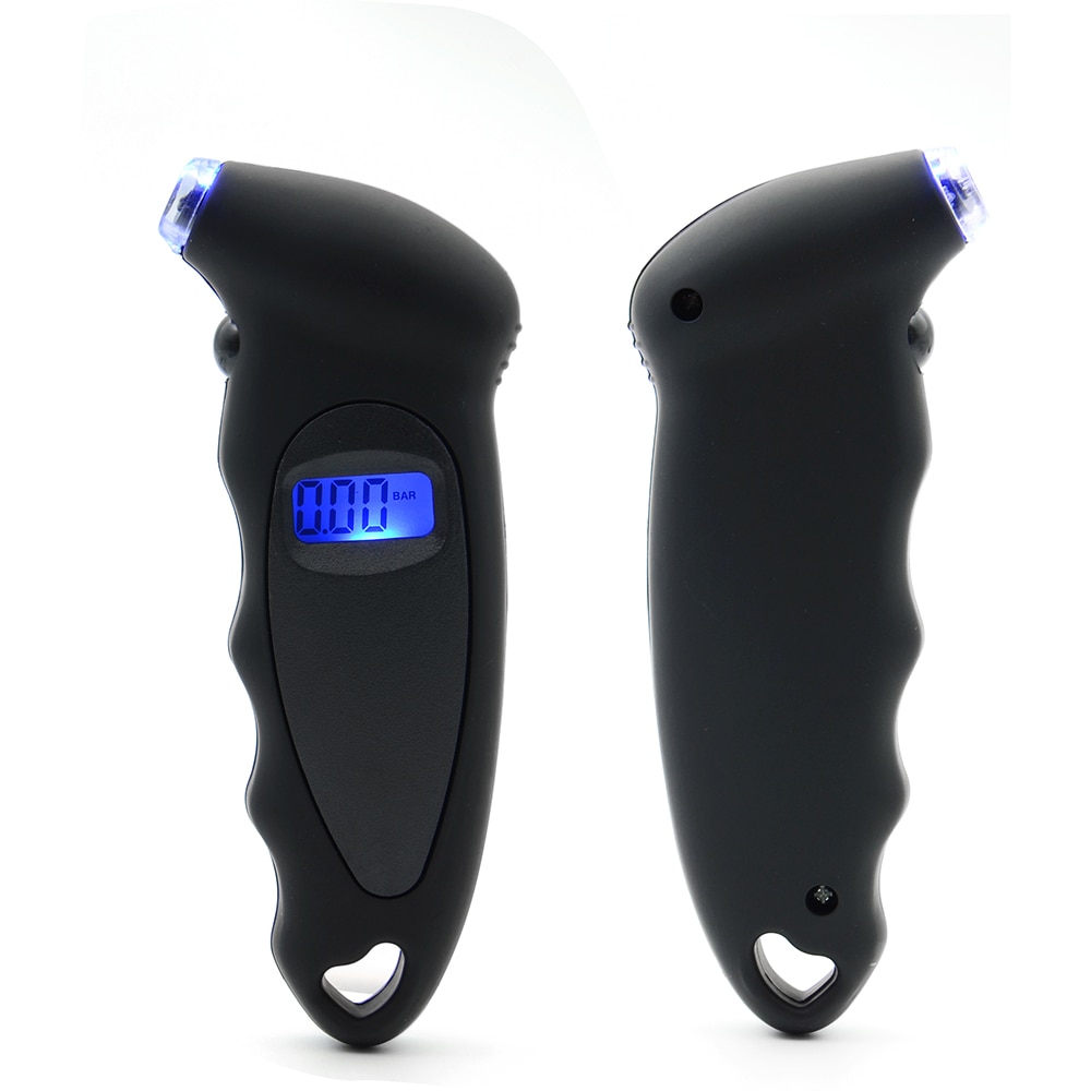 Digital Car Tire Tyre Air Pressure Gauge Meter LCD Display Manometer Barometers Tester for obd Car Truck Motorcycle Bike