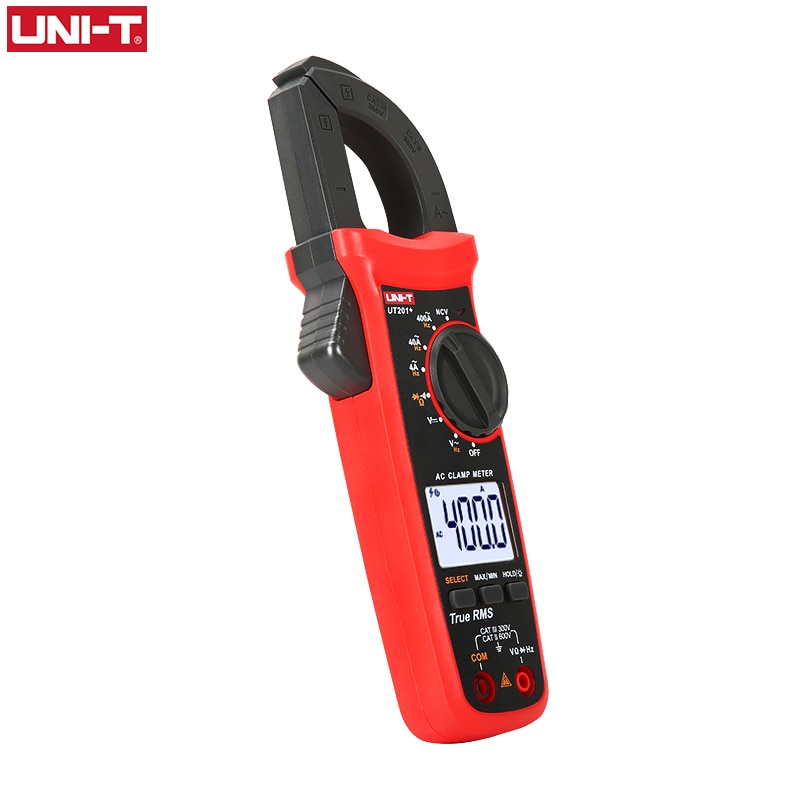 UNI T UNI-T Digital Clamp Meter UT201+ UT202+ UT203+ AC DC Current Amperimetro Tester Clamp Multimeter Resistance Frequency