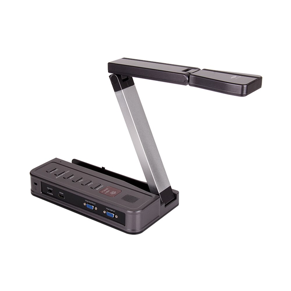 Digital Classroom document camera visualizer with HD VGA USB port VE802AF 5MP Smart book scanner portable document scanner