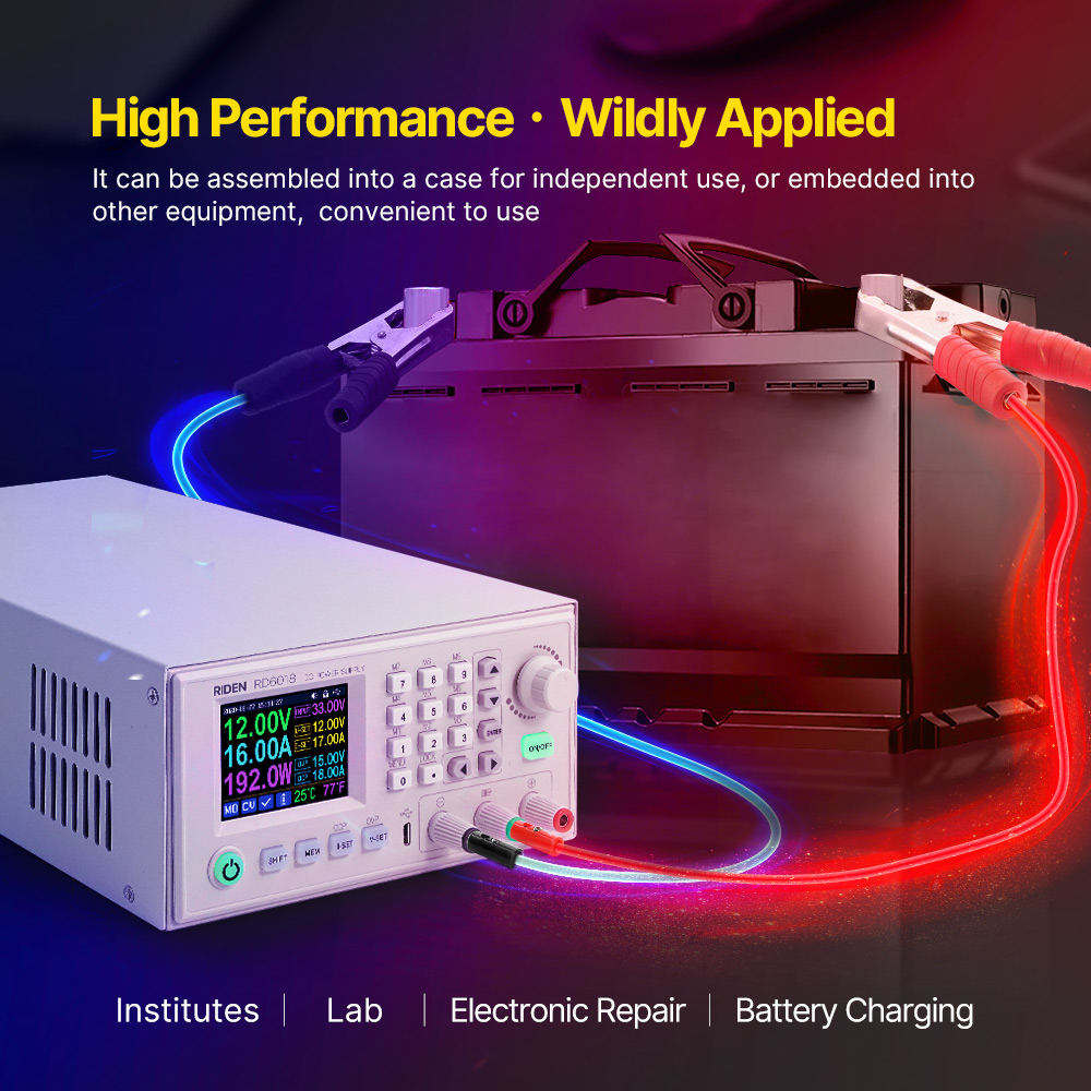 RD6018 RD6018W 60V 18A USB WiFi DC DC adjustable Step Down voltage bench Power Supply Buck converter & 800W1000W AC DC PSU