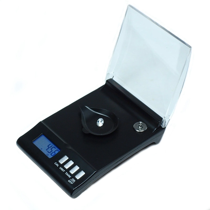 0.001g Digital Counting Carat Scale 30g x 0.001 Precision Portable Electronic Jewelry Scales Gold Germ Medicinal Tray Balance