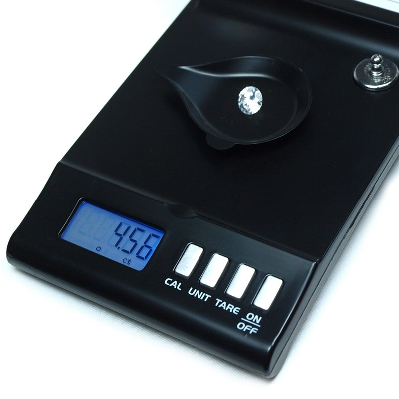 0.001g Digital Counting Carat Scale 30g x 0.001 Precision Portable Electronic Jewelry Scales Gold Germ Medicinal Tray Balance