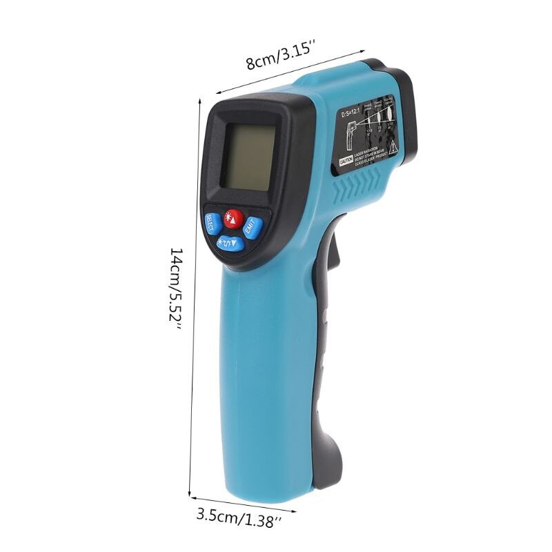 Digital GM550 Infrared Thermometer -50~550 Degree New Non Contact Infrared Thermometer Pyrometer IR Laser Temperature Meter Gun