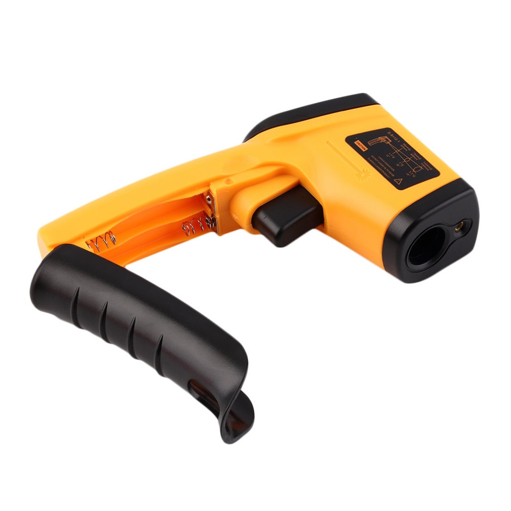 Digital Infrared Thermometer C/F Non Contact Infrared Thermometer Pyrometer IR Laser Temperature Meter Gun -50~380/600 Degree