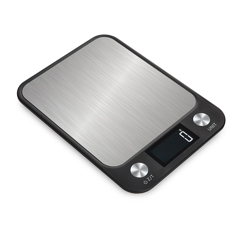 10kg Large Digital Kitchen Stainless Steel Scale 10000g 1g Kitchen Cooking Food Diet Weight Balance Electronic Scales ml oz LB