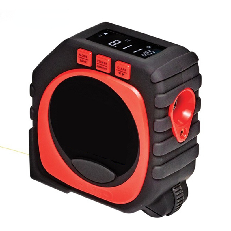 Multi-function Tape Measure Digital Laser Rangefinder Roller Cord Ruler 3 in 1 Distance Round Irregular Shape Measurement Tool