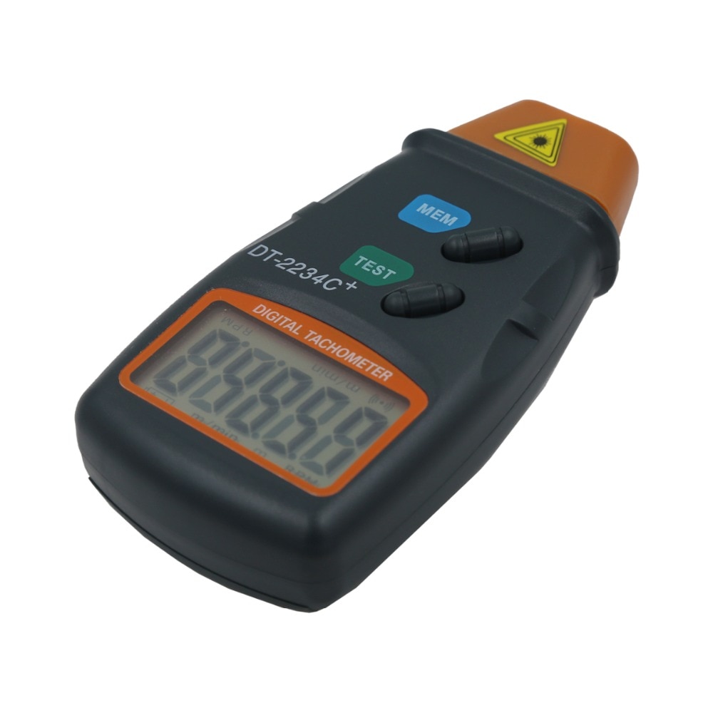 DT-2234C Digital Laser Tachometer Non-contact Engine Speed Meter Speedometer