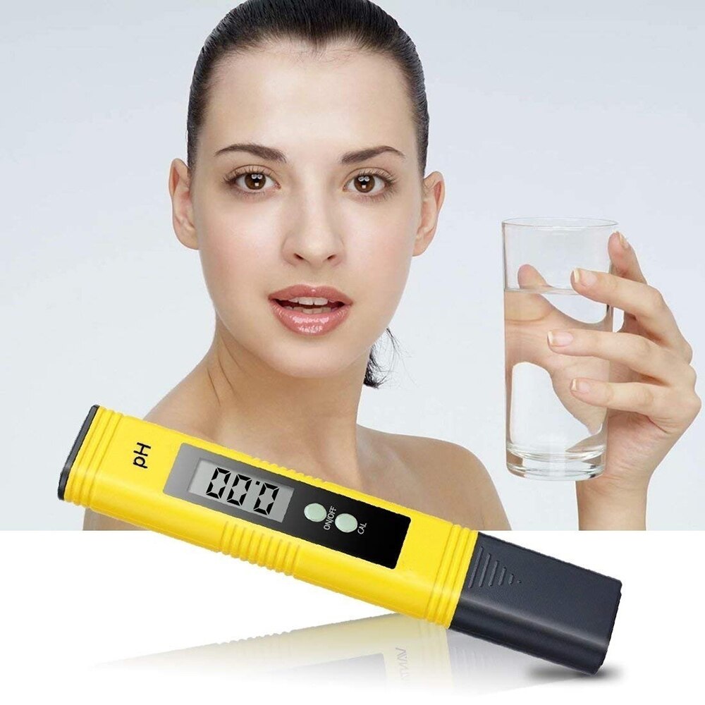 Digital LCD PH Meter Pen of Tester Accuracy 0.01 Aquarium Pool Water Wine Urine Automatic Calibration