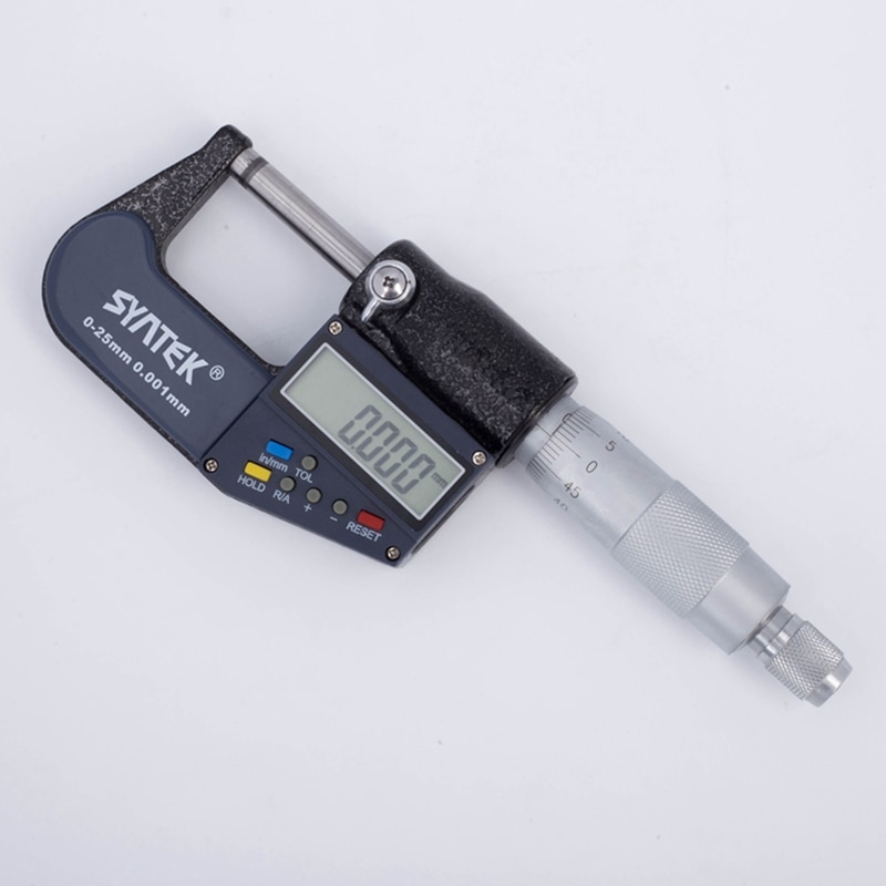 Digital Micrometer 0.001mm Electronic Outside Micrometers 0-25-50-75-100mm Chrome Plated Caliper Gauge Measure Tools Data Output