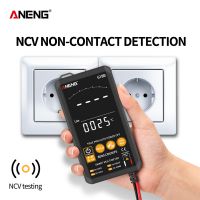 ANENG 618B Digital Multimeter Touch DC/AC Professional Analog Tester True RMS Multimetro Transistor Capacitor NCV Testers Meter